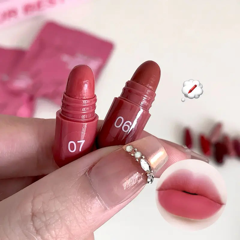 Portable Mini Lipstick Set Capsules Matte Lipstick