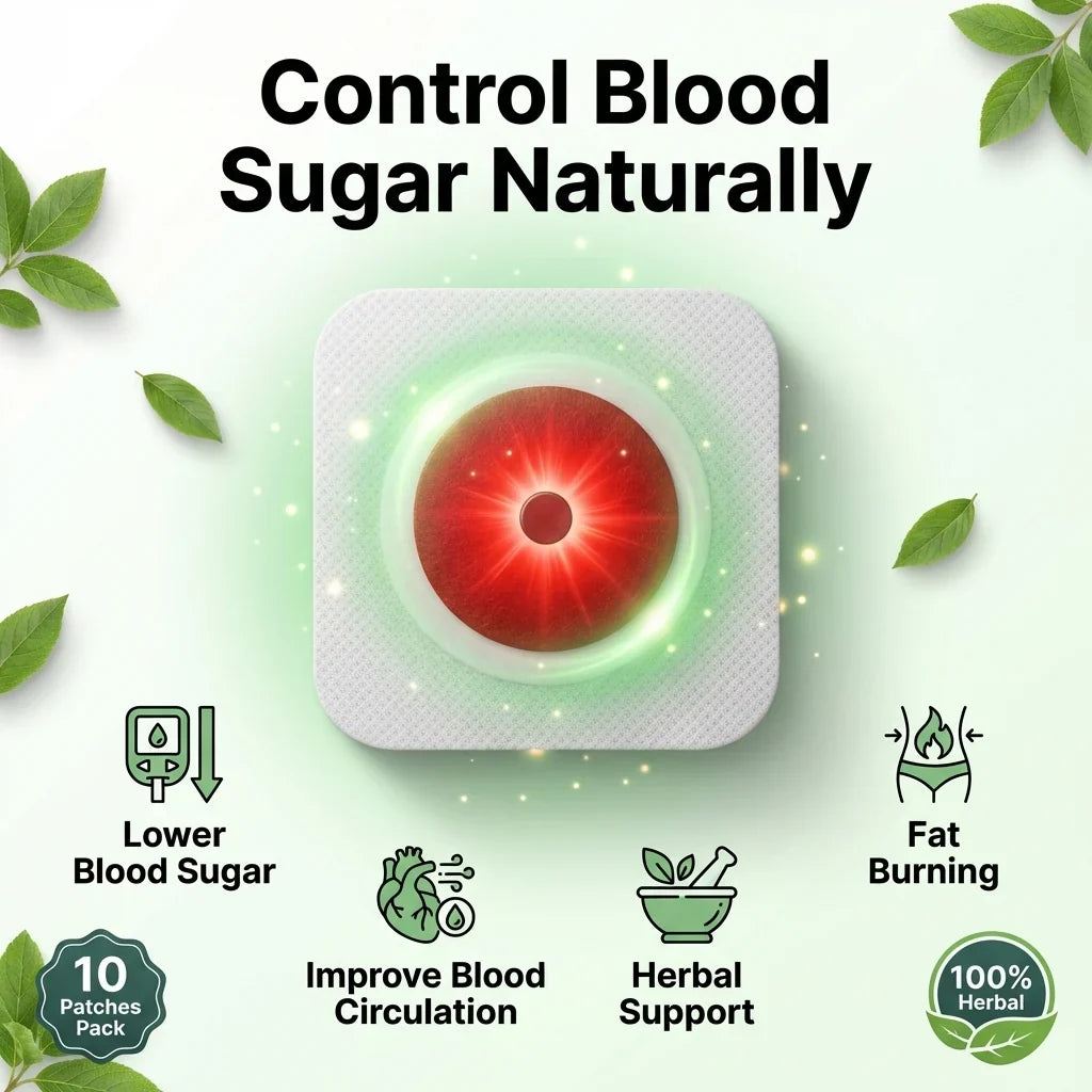 Blood Magnetic Sugar control Patches (Pack of 10)