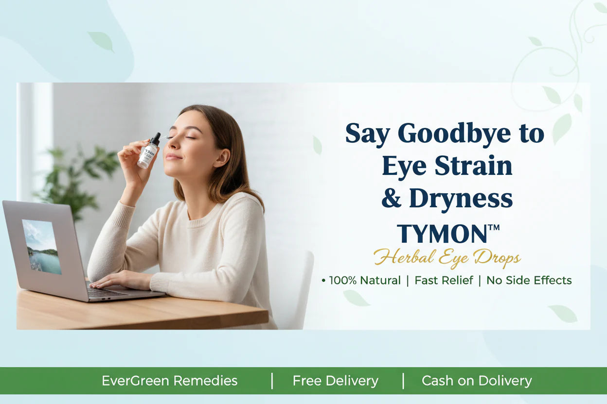 TYMON™ Herbal Eye Drops – Natural Relief for Eye Strain, Dryness & Weak Eyesight
